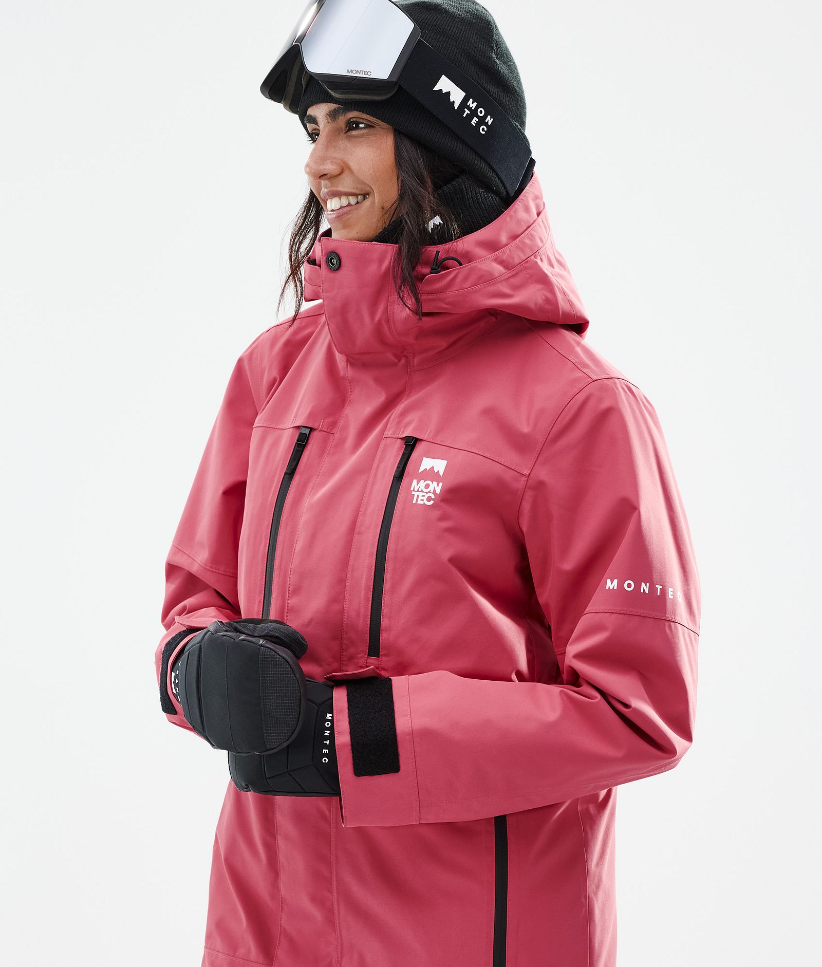 Montec Fawk W Skijacke Damen Light Red, Bild 2 von 10