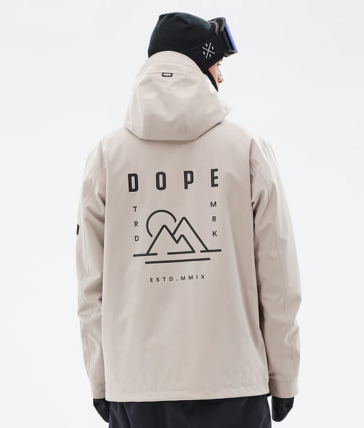 Dope Blizzard Snowboardjacke Herren Sand