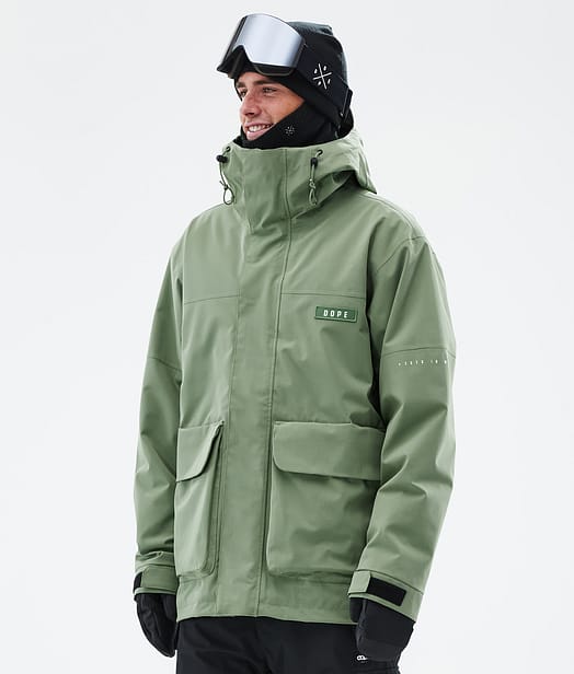 Dope Acme Snowboardjacke Herren Moss Green