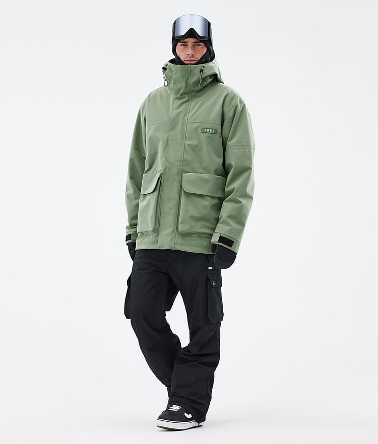 Dope Acme Snowboardjacke Herren Moss Green, Bild 2 von 9