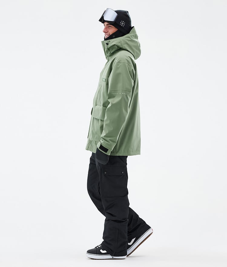 Dope Acme Snowboardjacke Herren Moss Green, Bild 3 von 9