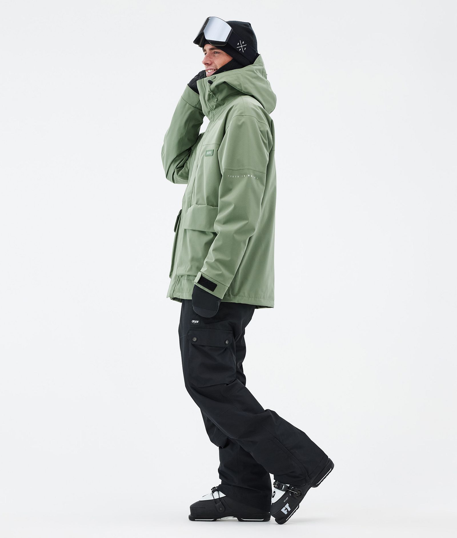 Dope Acme Skijacke Herren Moss Green, Bild 3 von 9