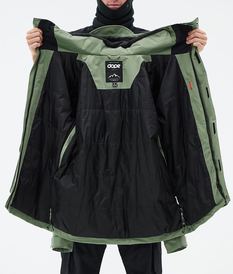 Dope Acme Snowboardjacke Herren Moss Green, Bild 9 von 9