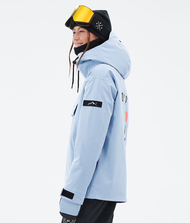 Dope Blizzard W Snowboardjacke Damen Corduroy Light Blue, Bild 5 von 8