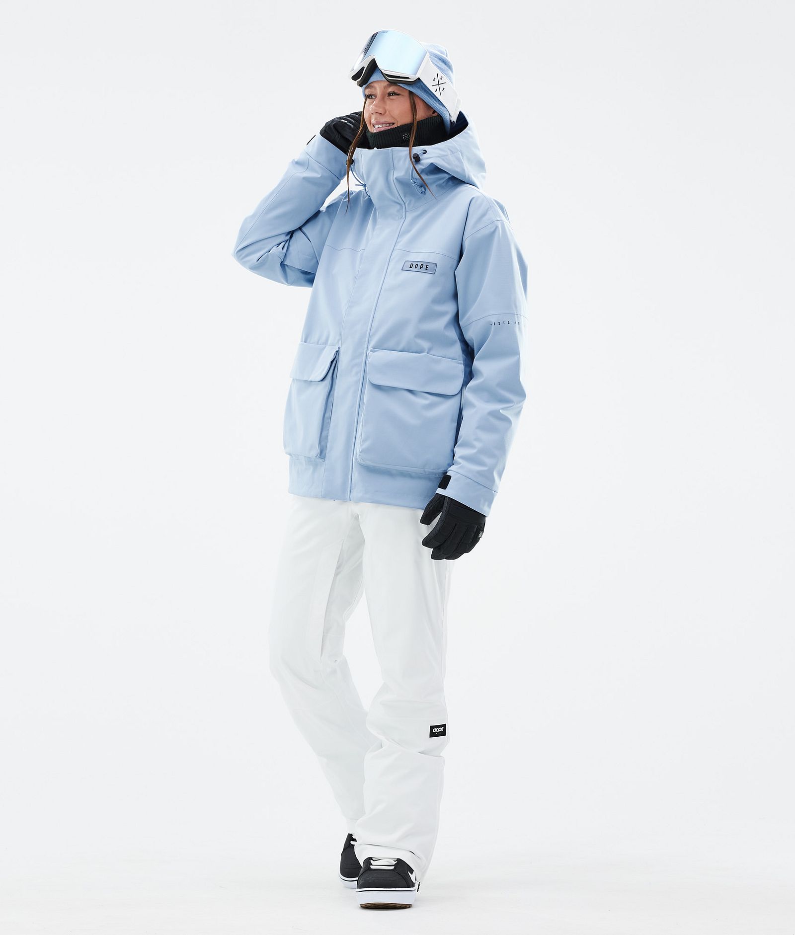 Dope Acme W Snowboardjacke Damen Light Blue, Bild 2 von 9