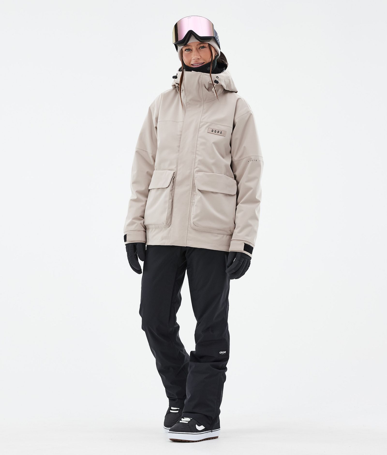 Dope Acme W Snowboardjacke Damen Sand, Bild 2 von 9