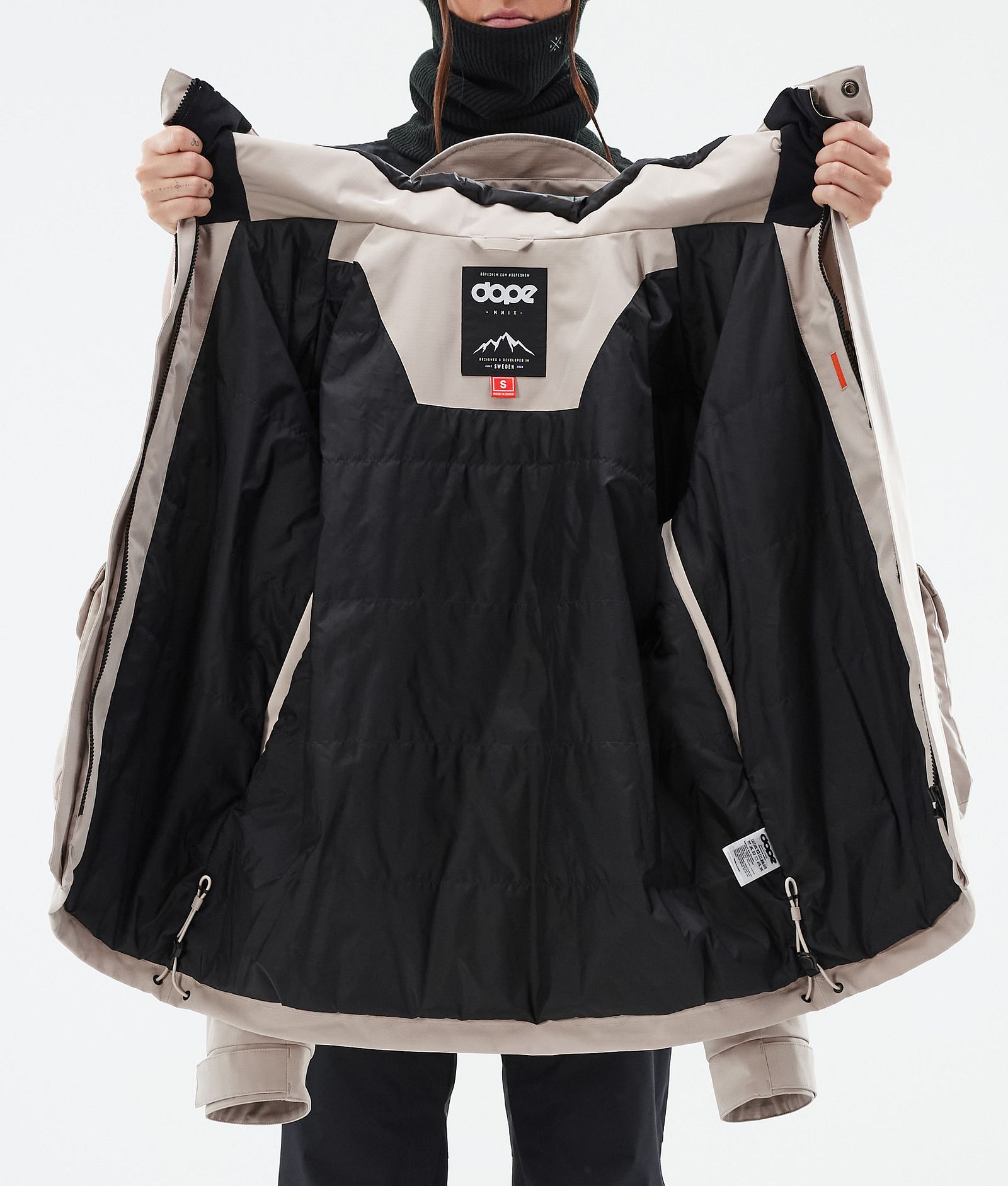 Dope Acme W Snowboardjacke Damen Sand, Bild 9 von 9