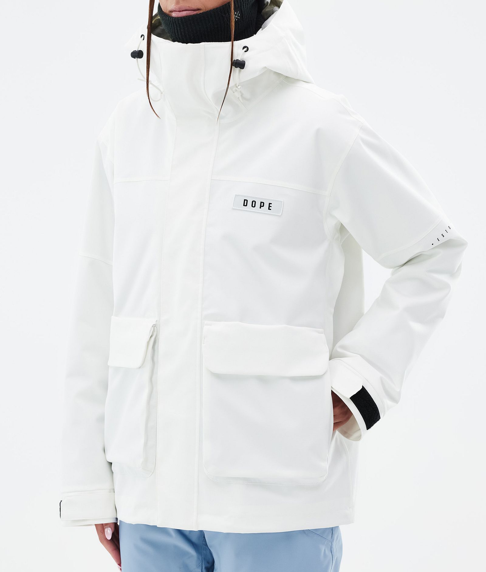 Dope Acme W Skijacke Damen Whitish, Bild 7 von 9