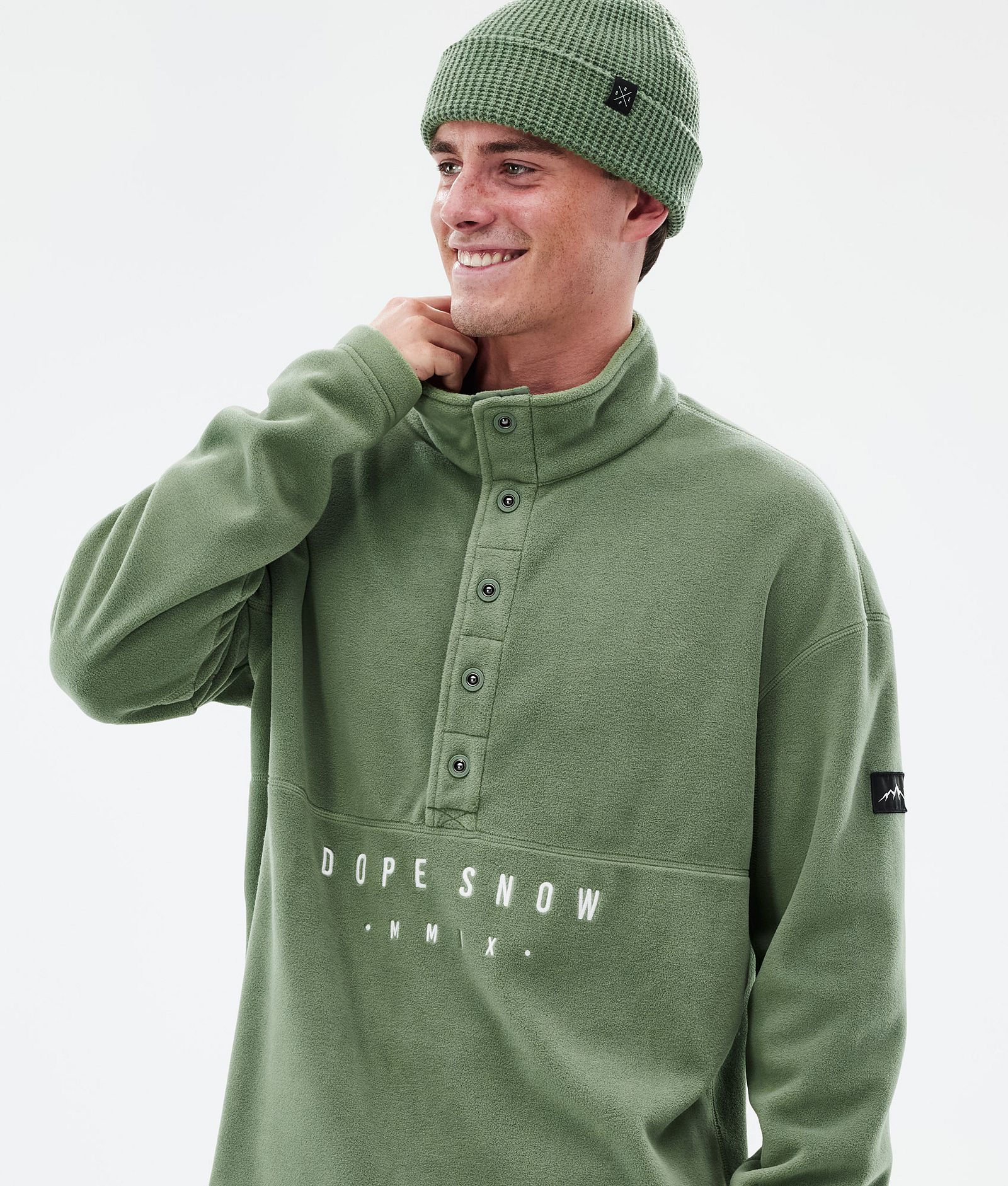 Dope Comfy Fleecepullover Herren Moss Green, Bild 2 von 6