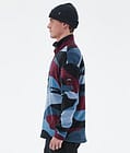 Dope Comfy Fleecepullover Herren Shards Burgundy Blue, Bild 5 von 6