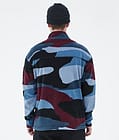 Dope Comfy Fleecepullover Herren Shards Burgundy Blue, Bild 6 von 6