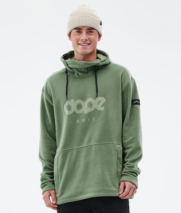 Dope Cozy II Fleece Hoodie Herren Moss Green, Bild 1 von 7