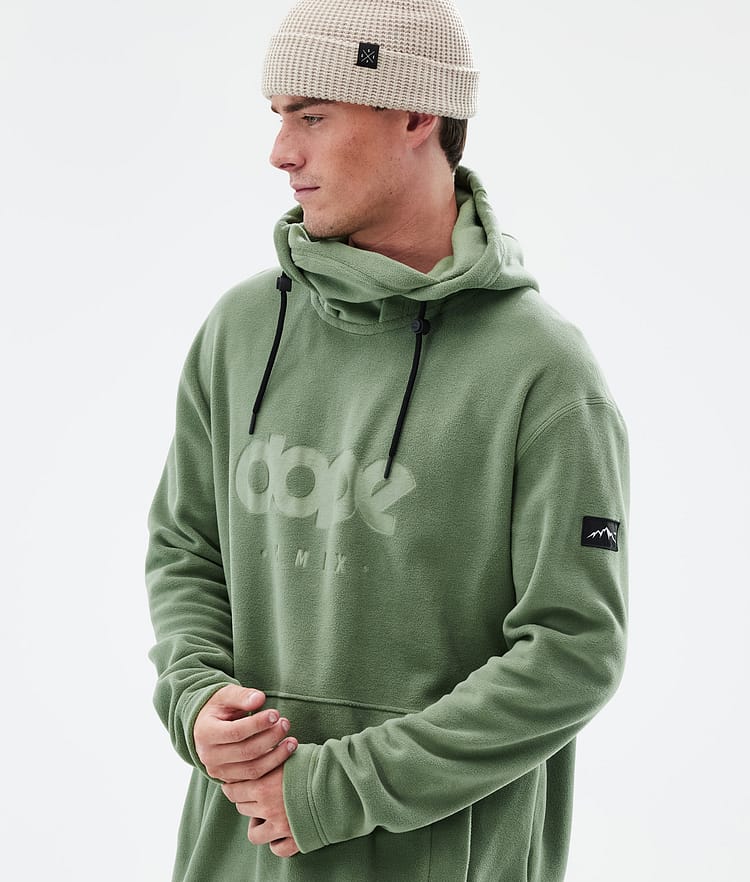 Dope Cozy II Fleece Hoodie Herren Moss Green, Bild 2 von 7