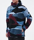 Dope Cozy II Fleece Hoodie Herren Shards Burgundy Blue, Bild 7 von 7