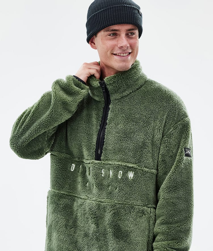 Dope Pile Fleecepullover Herren Moss Green, Bild 2 von 7