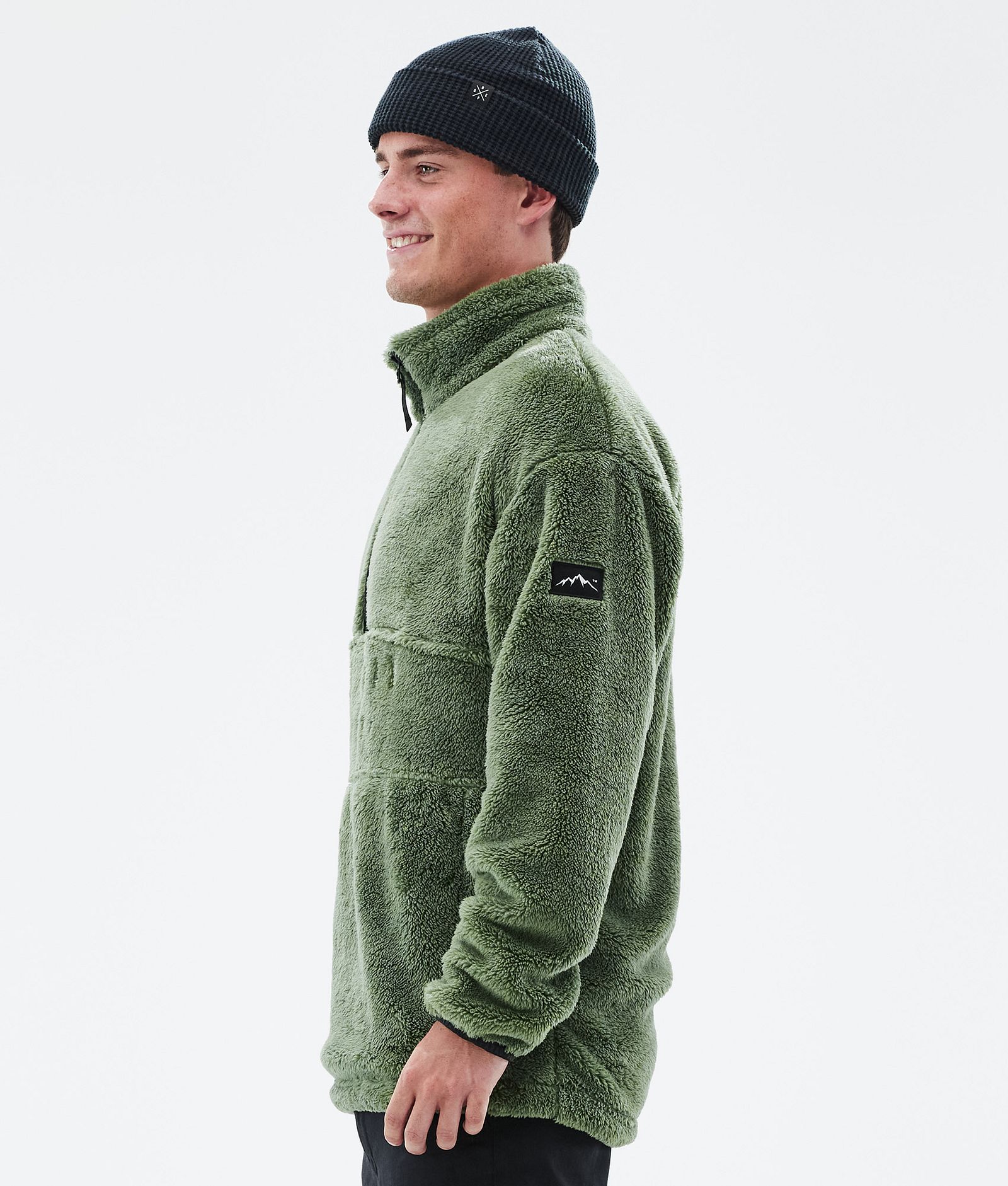 Dope Pile Fleecepullover Herren Moss Green, Bild 5 von 7