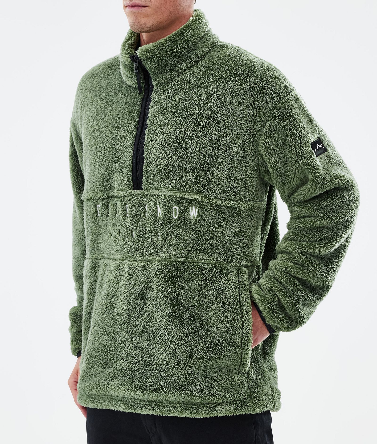 Dope Pile Fleecepullover Herren Moss Green, Bild 7 von 7