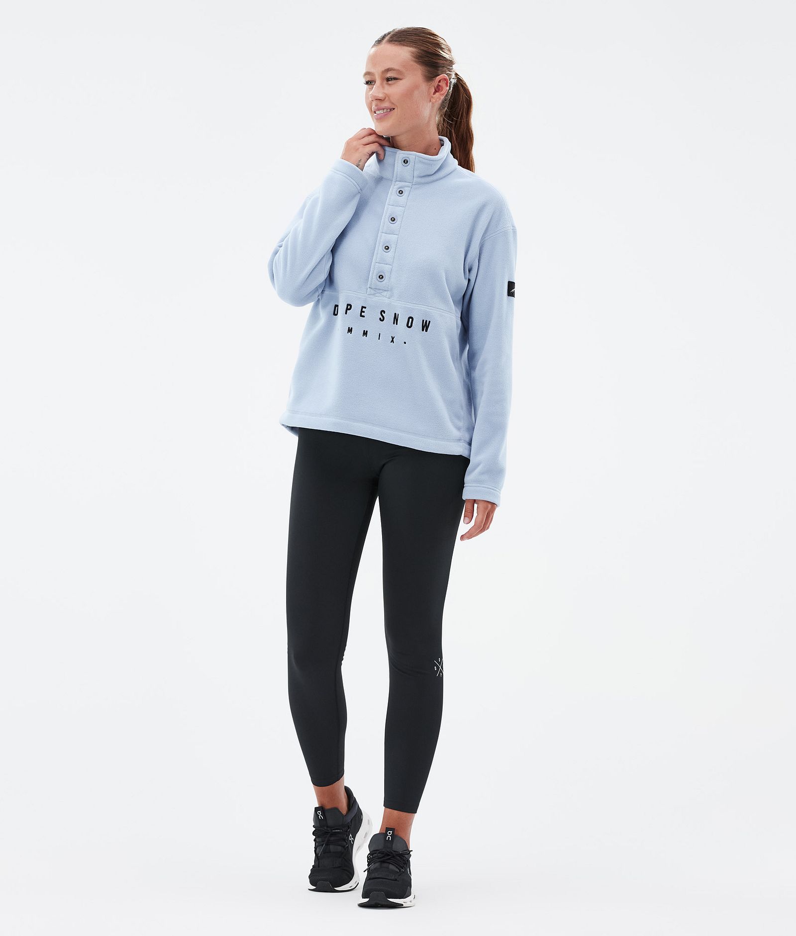 Dope Comfy W Fleecepullover Damen Light Blue, Bild 3 von 6