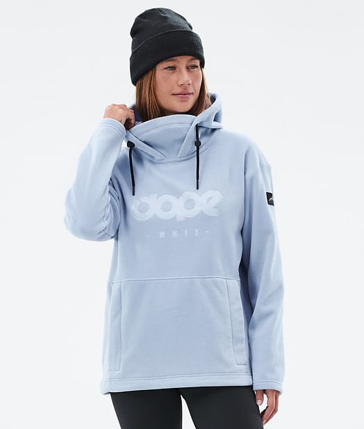 Dope Cozy II W Fleece Hoodie Damen Light Blue