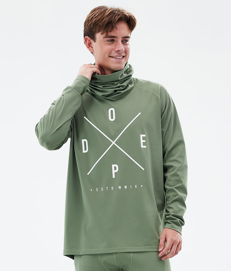 Dope Snuggle Funktionsshirt Herren 2X-Up Moss Green, Bild 1 von 7