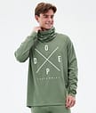 Dope Snuggle Funktionsshirt Herren 2X-Up Moss Green