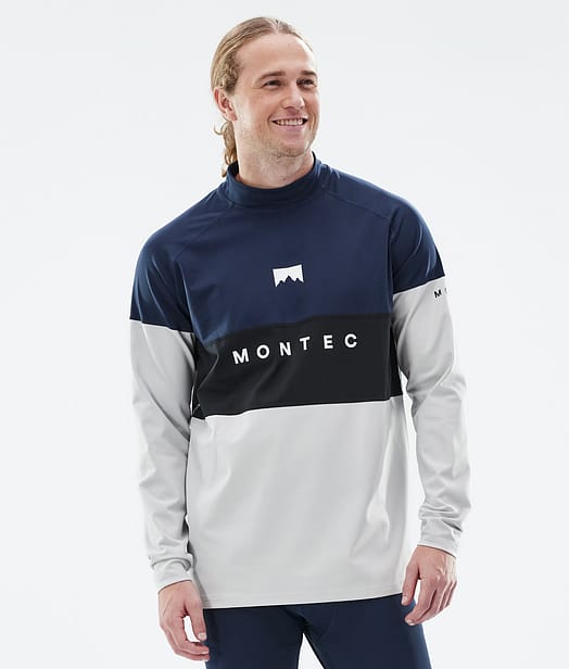 Montec Alpha Funktionsshirt Herren Dark Blue/Black/Light Grey