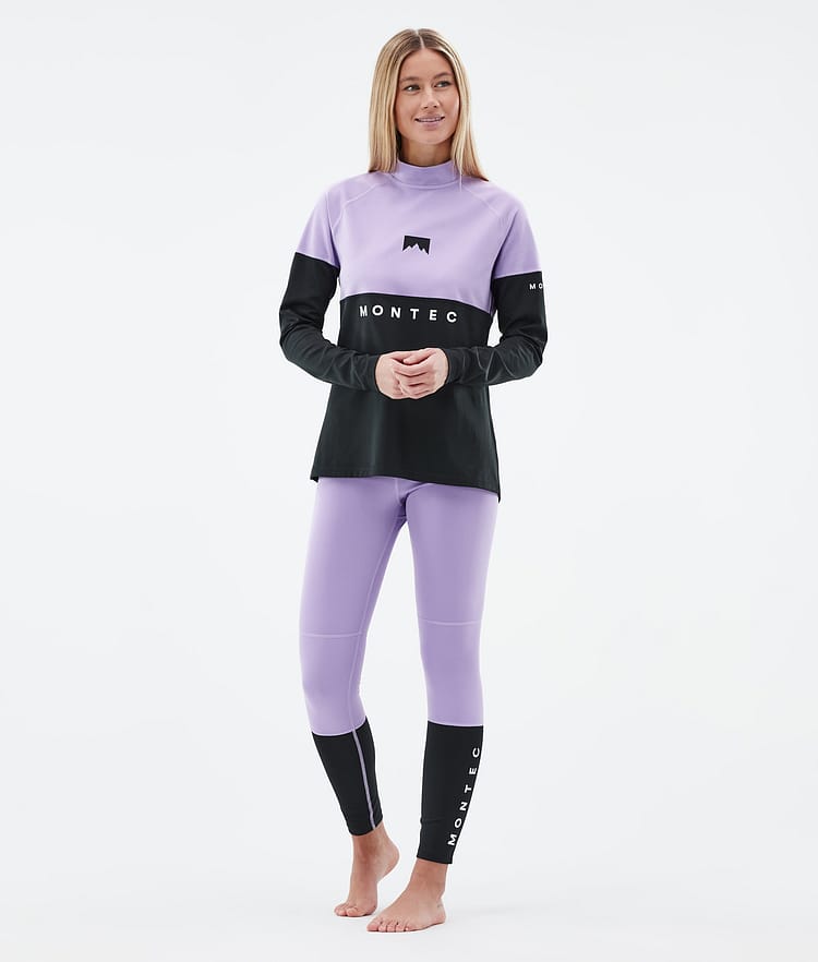 Montec Alpha W Funktionsshirt Damen Faded Violet/Black, Bild 3 von 5