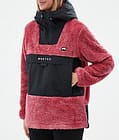 Montec Lima W Fleece Hoodie Damen Light Red/Black, Bild 7 von 8