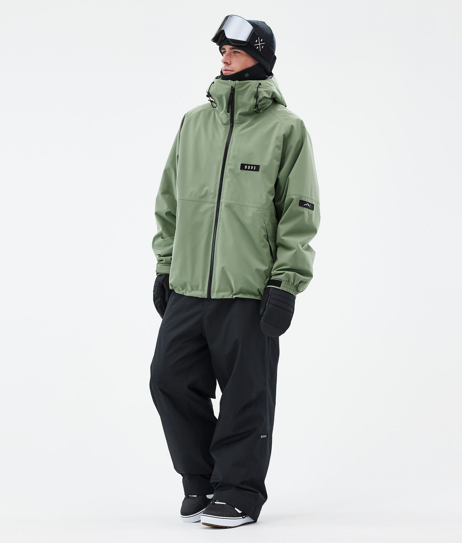 Dope Spartan Snowboardjacke Herren Moss Green, Bild 2 von 8