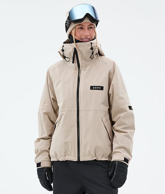 Dope Spartan W Skijacke Damen Sand