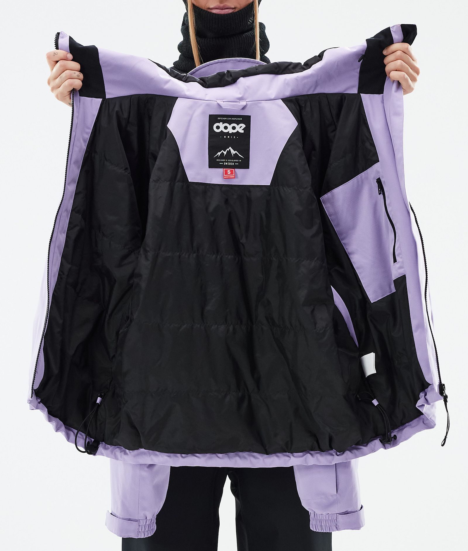 Dope Spartan W Skijacke Damen Faded Violet, Bild 8 von 8