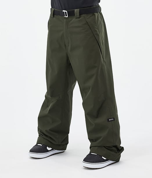 Dope Big Snowboardhose Herren Olive Green