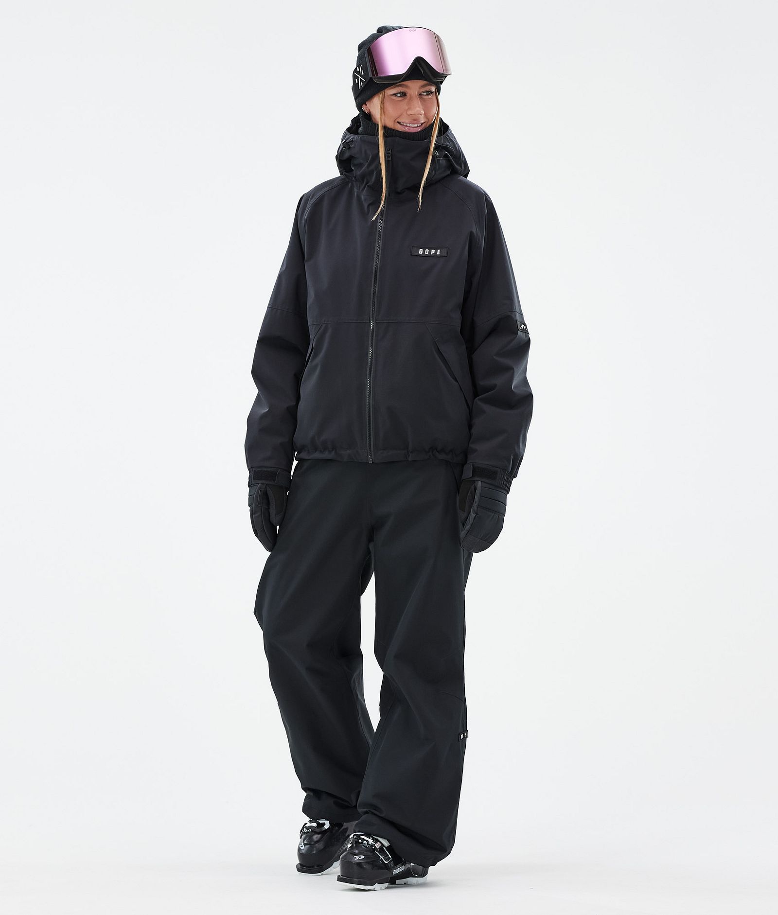 Dope Big W Skihose Damen Black, Bild 2 von 5