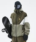 Dope JT Spartan Snowboardjacke Herren Olive Green/Whitish/Greenish, Bild 1 von 8