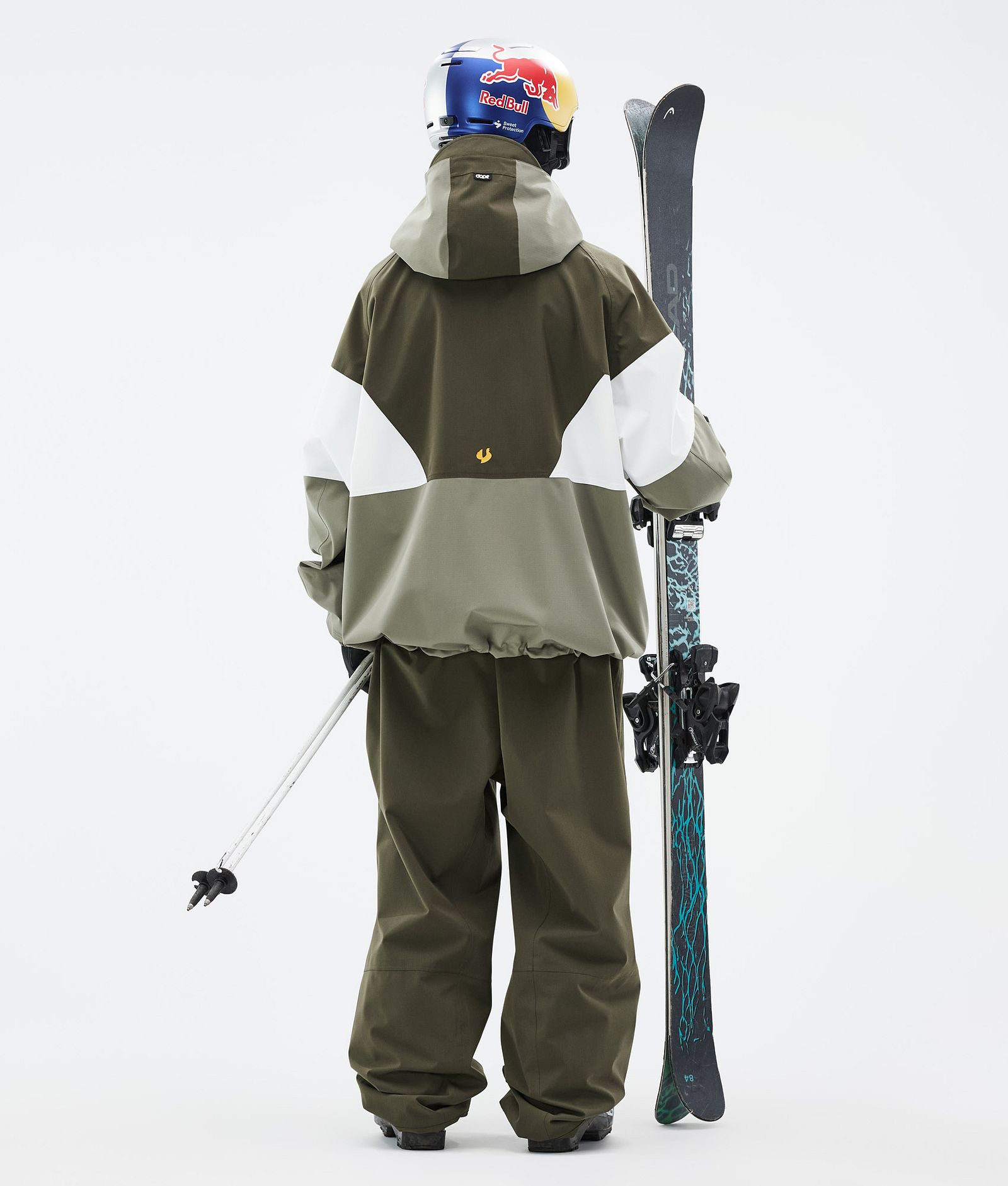 Dope JT Spartan Skijacke Herren Olive Green/Whitish/Greenish, Bild 4 von 8