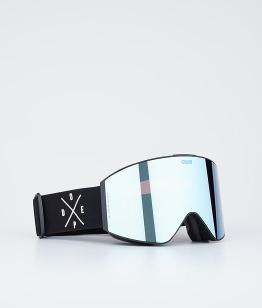 Dope Sight Skibrille Black/Blue Mirror