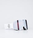 Dope Sight Skibrille Herren White/Silver Mirror