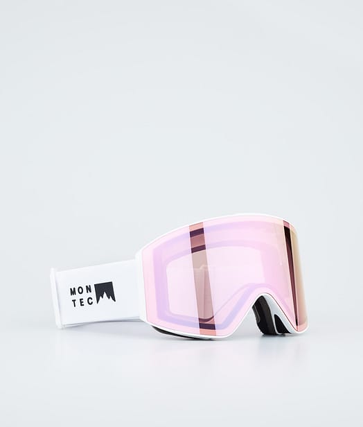 Montec Scope Skibrille White/Pink Sapphire Mirror