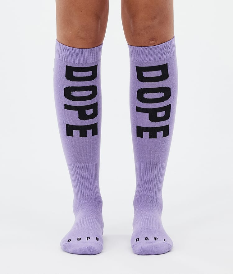 Dope Essential Skisocken Faded Violet, Bild 1 von 3