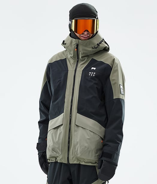 Montec Morpheus Snowboardjacke Herren Greenish/Black