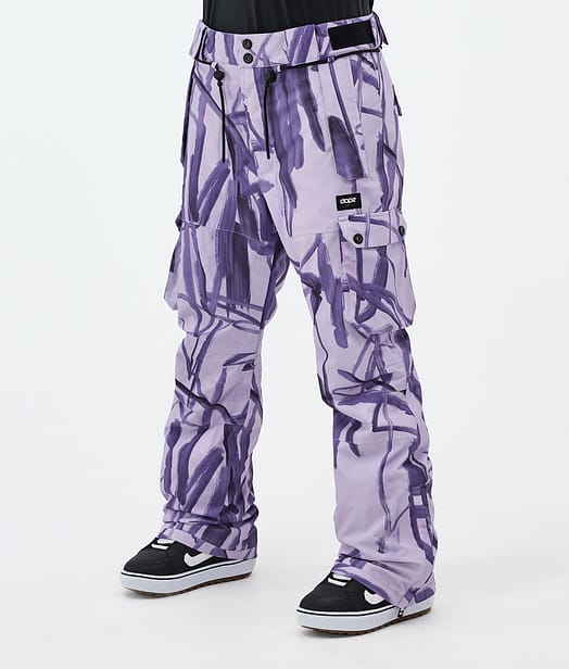 Dope Iconic W Snowboardhose Damen Scribble Purple