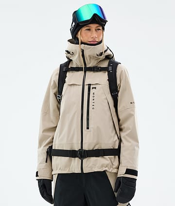 Montec Oracle W Snowboardjacke Damen Sand