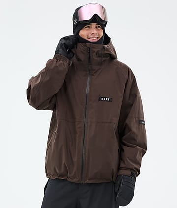 Dope Spartan Snowboardjacke Herren Dark Brown