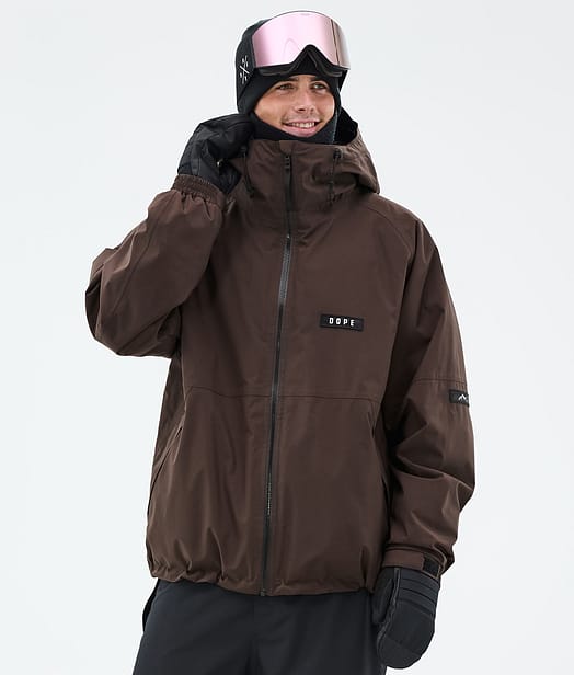 Dope Spartan Snowboardjacke Herren Dark Brown