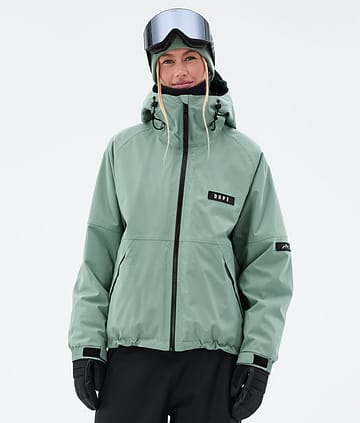 Dope Spartan W Snowboardjacke Faded Green