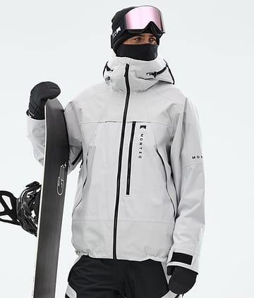 Montec Oracle Snowboardjacke Herren Light Grey