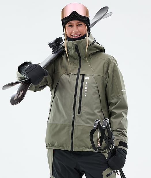 Montec Oracle W Skijacke Damen Greenish