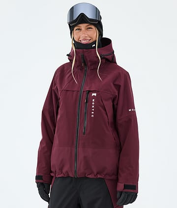 Montec Oracle W Snowboardjacke Burgundy