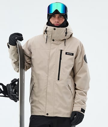 Dope Blizzard Full Zip Snowboardjacke Sand