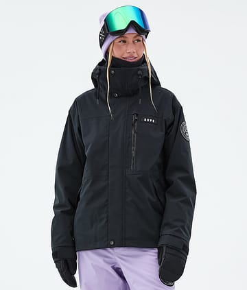 Dope Blizzard W Full Zip Snowboardjacke Damen Black